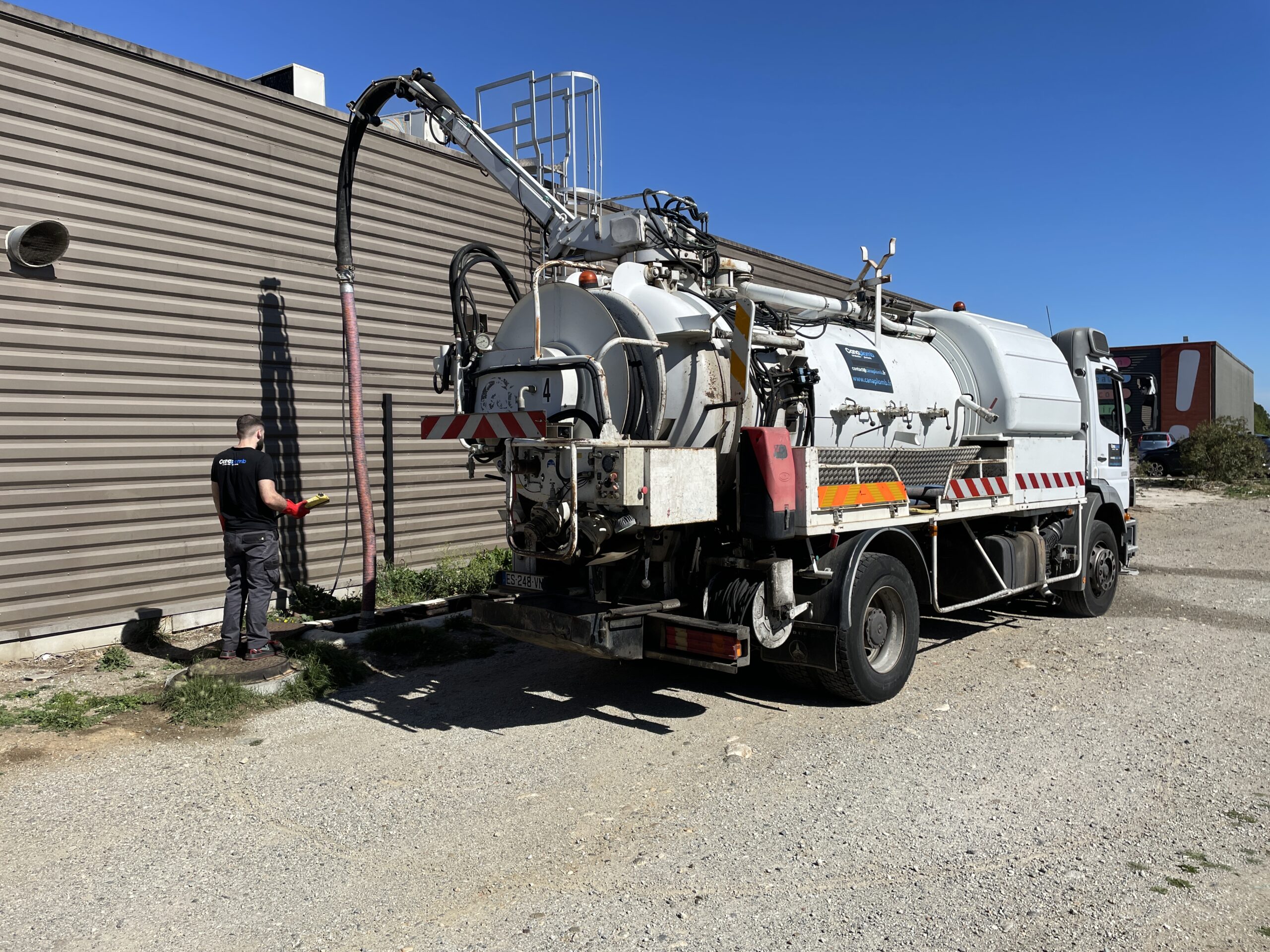 pompage bac à graisse restaurant Perpignan